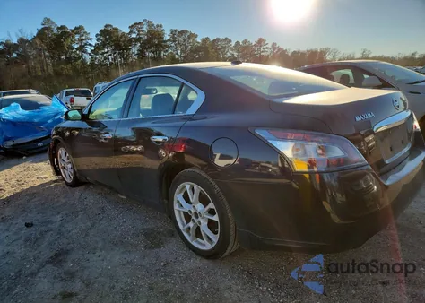 2014 Nissan Maxima S z USA, uszkodzony, nr VIN 1N4AA5AP8EC912221